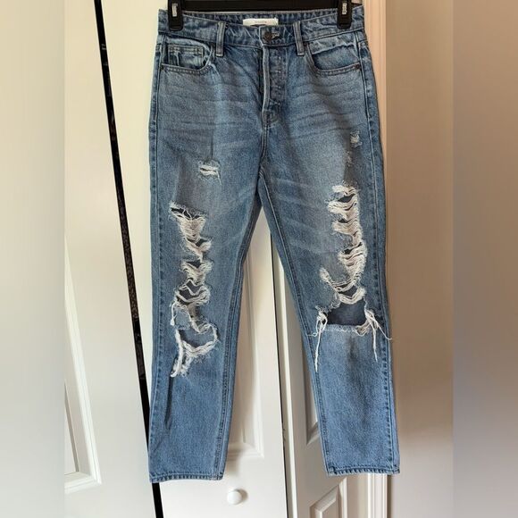 Hidden Women's Distressed Blue Jeans Size 26 - Picture 2 of 11